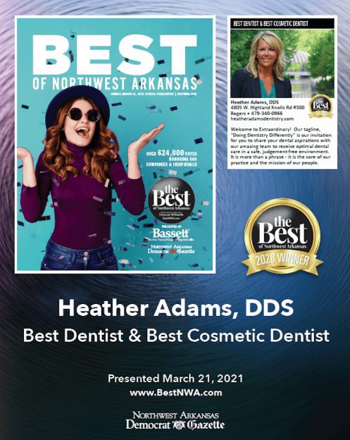 Best Dentist Award Heather Adams